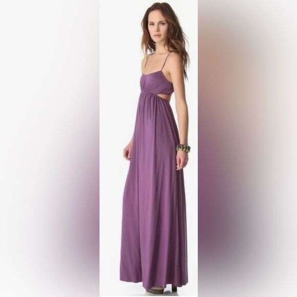 Rachel Pally Faustina Plum Maxi Dress NWT Size S - Picture 1 of 6